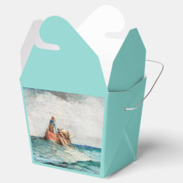 Caixinha De Lembrancinhas Assalto Nas Redes (1887) Por Winslow Homer