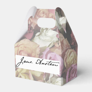 Caixinha De Lembrancinhas Assinatura de Jane Austen