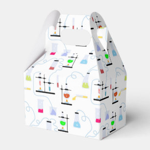 Caixinha De Lembrancinhas Assunto da Escola de Laboratório de Testes de Ciên