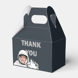 Caixinha De Lembrancinhas Astronauta personalizado Foto de aniversário