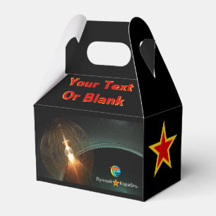 Caixinha De Lembrancinhas Aterrissagem na lua russa