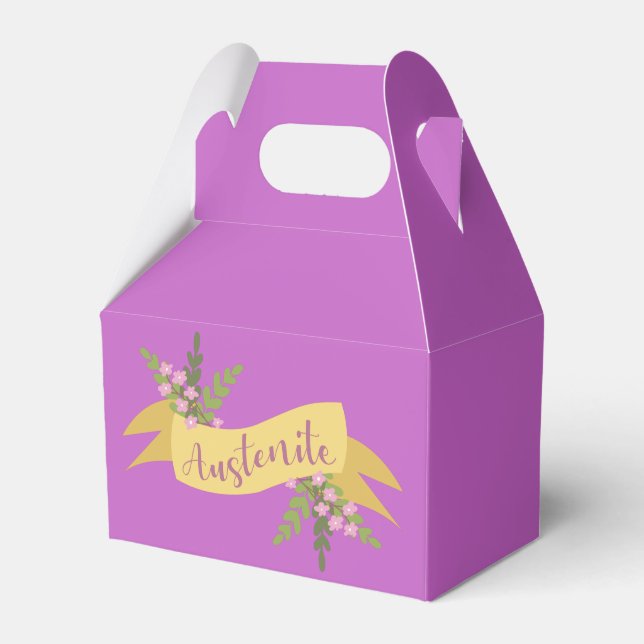 Caixinha De Lembrancinhas Austenite I (Frente)