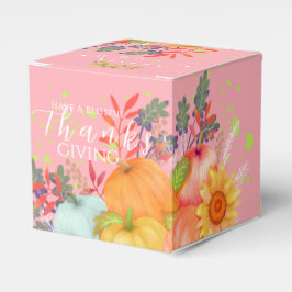 Caixinha De Lembrancinhas Autumn Ação de Graças