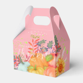 Caixinha De Lembrancinhas Autumn Ação de Graças