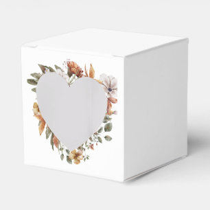Caixinha De Lembrancinhas Autumn Romance Floral Wedding