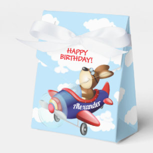 Caixinha De Lembrancinhas Avião voador de cães Festa de aniversário