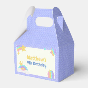 Caixinha De Lembrancinhas Azul Pop It Fidget Birthday