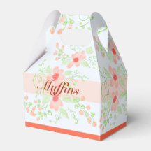 Azul Suave Com Rosa E Laranja