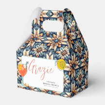 Azulejo Floral Suco de Laranja Spritz Banho