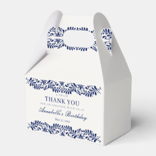 Caixinha De Lembrancinhas Azulejo Talavera Fiesta Birthday