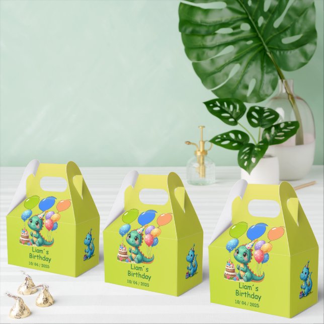 Caixinha De Lembrancinhas Baby Dino Gift Boxes (Múltiplo)