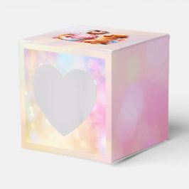 Caixinha De Lembrancinhas Baby Girl e Apricot Poodle