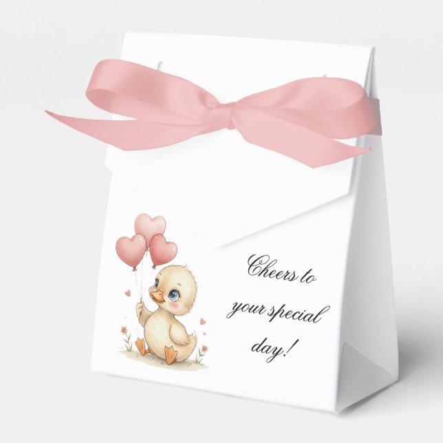 Caixinha De Lembrancinhas Baby Shower, Birthday and Celebration Favor Box (Frente)