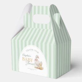 Caixinha De Lembrancinhas Baby Shower Favor Boxes Mother Goose and Gosling.