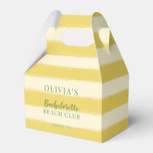 Bachelorette de Verão Amarelo e Verde