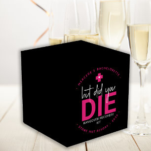 Caixinha De Lembrancinhas Bachelorette Personalized But Did You Die Hangover