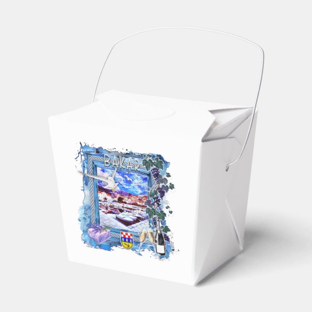 Caixinha De Lembrancinhas Bakar (Frente)