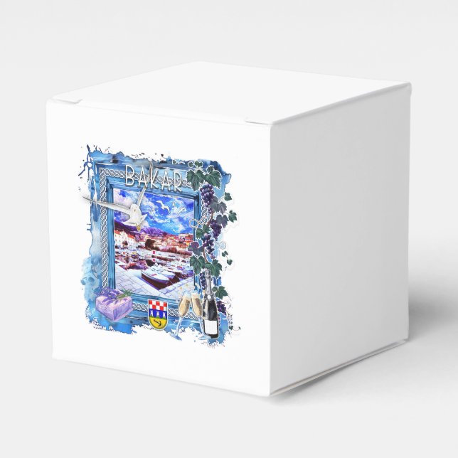 Caixinha De Lembrancinhas Bakar (Frente)