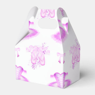 Caixinha De Lembrancinhas Balé Pink Dancer Birthday Tutu