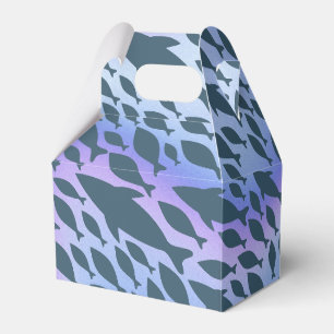 Caixinha De Lembrancinhas Baleia de tubarão-sombra na galáxia gradiente