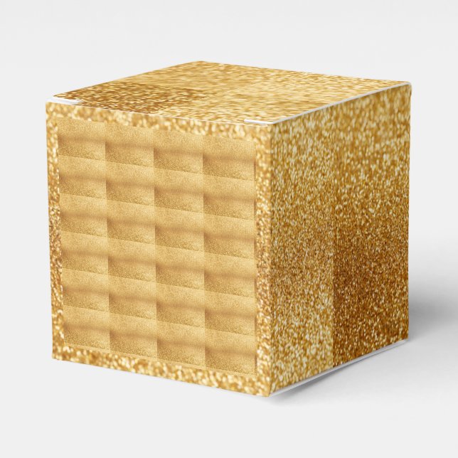 Caixinha De Lembrancinhas ballotin doré (Frente)