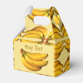 Caixinha De Lembrancinhas Bananas amarelas num bando