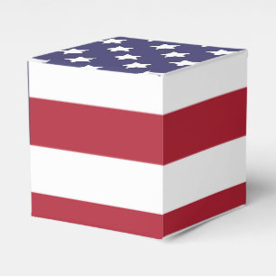 Caixinha De Lembrancinhas Bandeira Americana