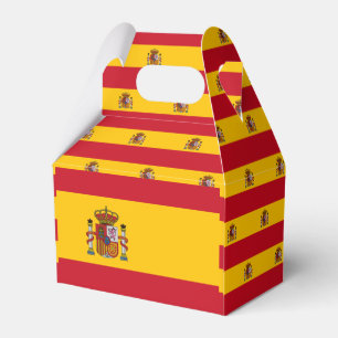 Caixinha De Lembrancinhas Bandeira da espanha