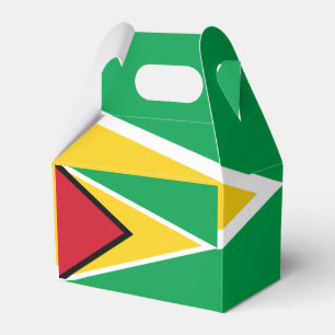 Caixinha De Lembrancinhas bandeira da Guiana