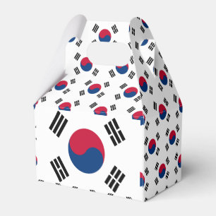 Caixinha De Lembrancinhas Bandeira de Coreia do Sul