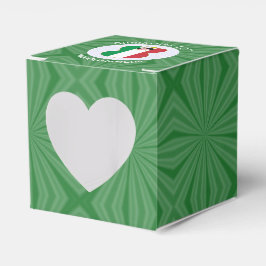 Caixinha De Lembrancinhas Bandeira de Natal do Anjo Italiano Personalizada