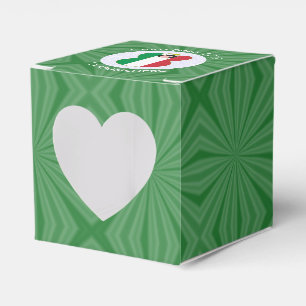 Caixinha De Lembrancinhas Bandeira de Natal do Anjo Italiano Personalizada
