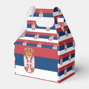 Caixinha De Lembrancinhas Bandeira de Serbia