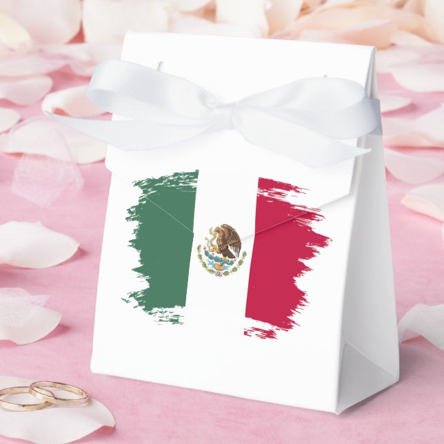 Caixinha De Lembrancinhas Bandeira do México (Casamento)