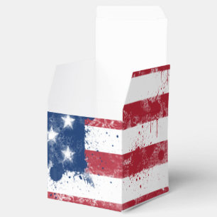 Caixinha De Lembrancinhas Bandeira dos EUA
