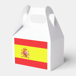 Caixinha De Lembrancinhas Bandeira espanhola