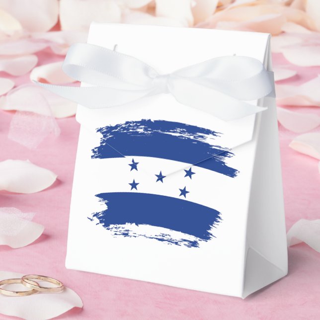 Caixinha De Lembrancinhas bandeira Honduras (Casamento)