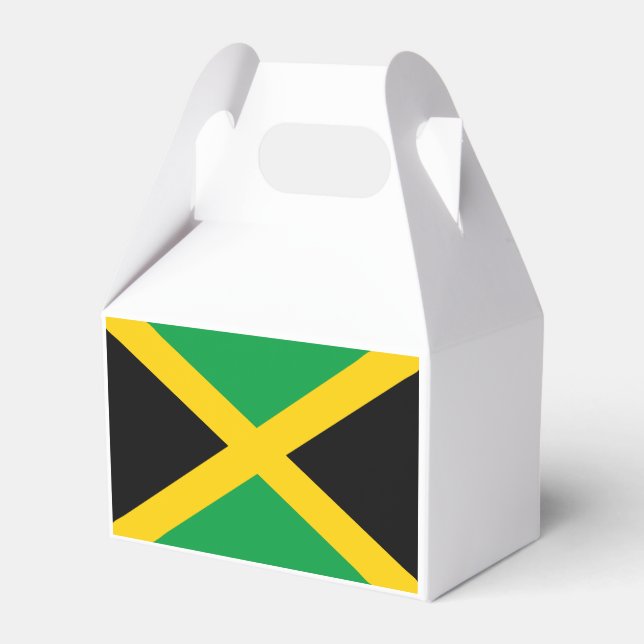 Caixinha De Lembrancinhas Bandeira jamaicana (Frente)