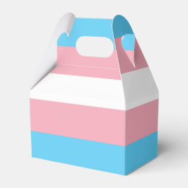 Caixinha De Lembrancinhas Bandeira Trans