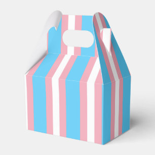 Caixinha De Lembrancinhas Bandeira vertical do orgulho do Transgender
