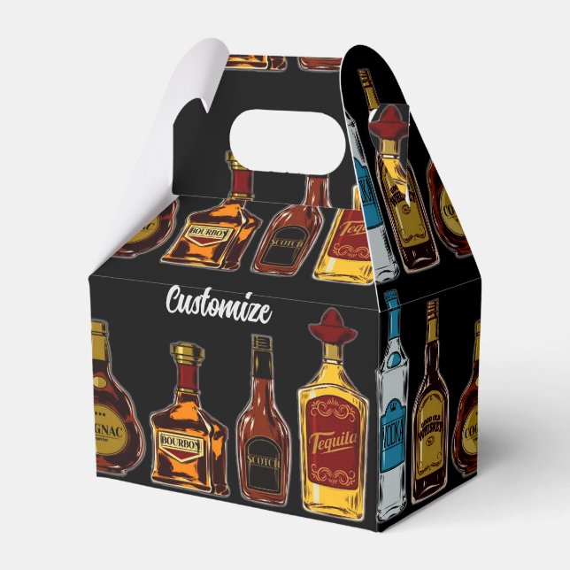 Caixinha De Lembrancinhas Bar Aberto Personalizado   (Frente)