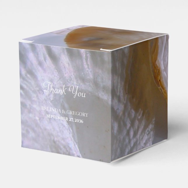 Caixinha De Lembrancinhas Beach Clams Wedding (Frente)