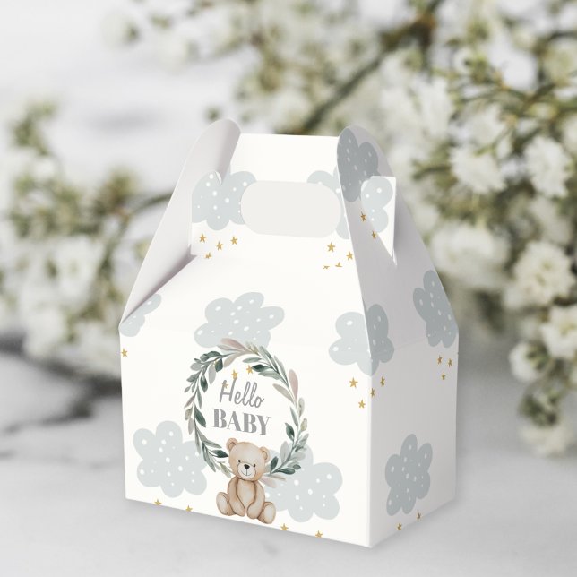 Caixinha De Lembrancinhas Bear Personalised Children’s Party Box Gift Bag (Criador carregado)