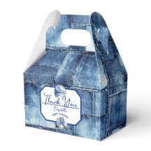 Bebê de Blue Jean Personalizado Festa de Bebê Tema