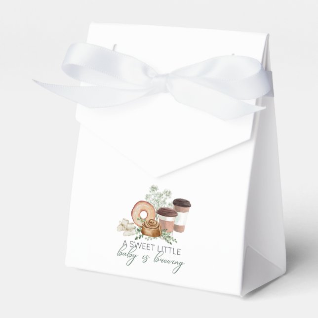Caixinha De Lembrancinhas Bebê está se preparando (Frente)