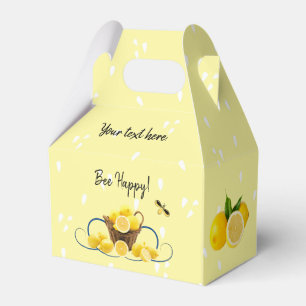 Caixinha De Lembrancinhas Bee Happy Favor Box