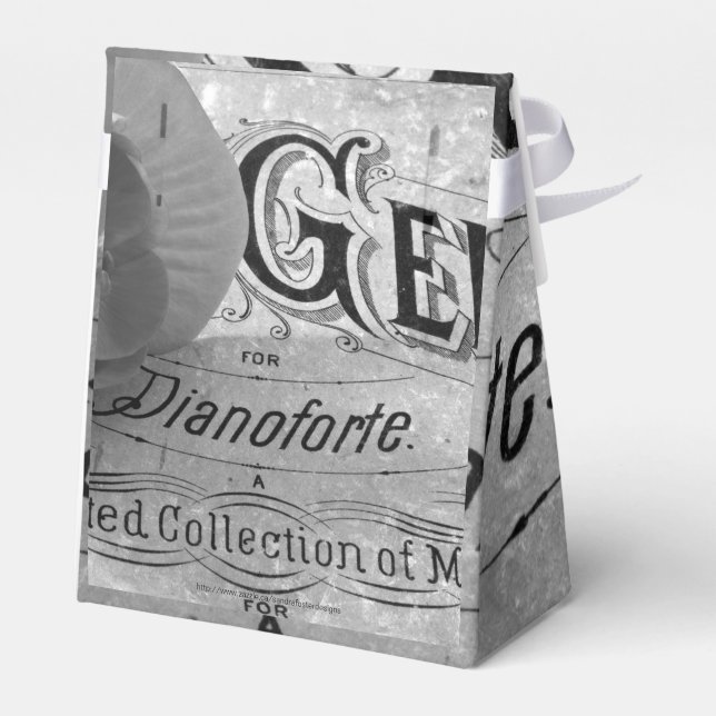 Caixinha De Lembrancinhas Begonia Gems Pianoforte (Verso)