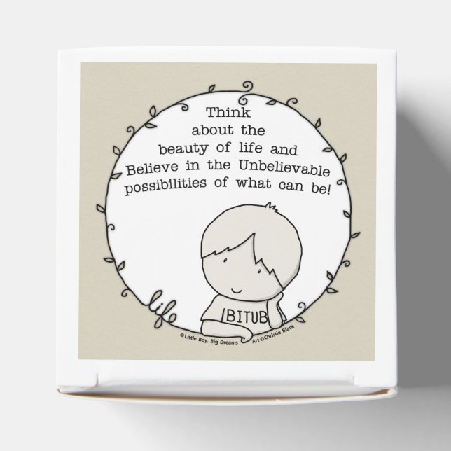 Caixinha De Lembrancinhas Beleza da vida (Topo)