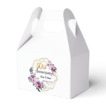 Belo 50º Aniversário Personalizado