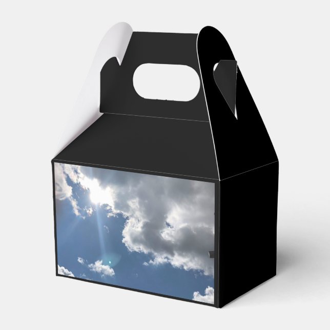 Caixinha De Lembrancinhas Belo Dia Brilhante (Frente)